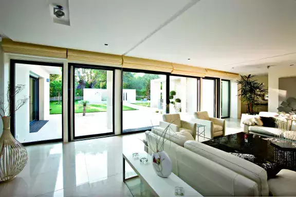 Baie coulissante aluminium Estival Evolution - Janneau