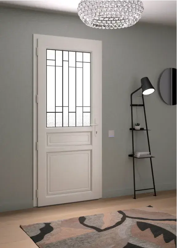 Porte extérieure PVC