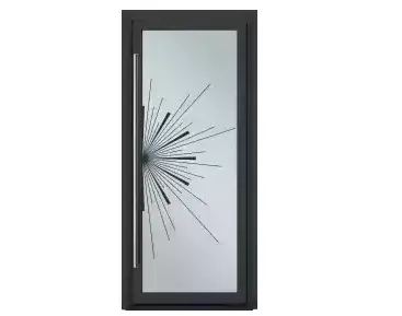 Porte d'entrée bois sur mesure