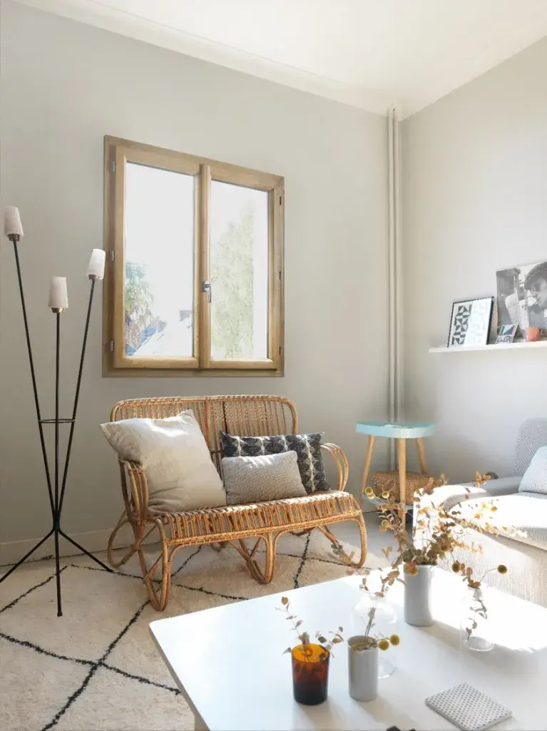Fenetre ouverture a la francaise BOIS - Salon Janneau