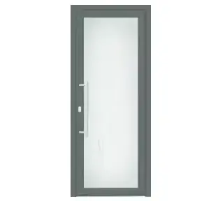 porte d'entrée vitrée pvc