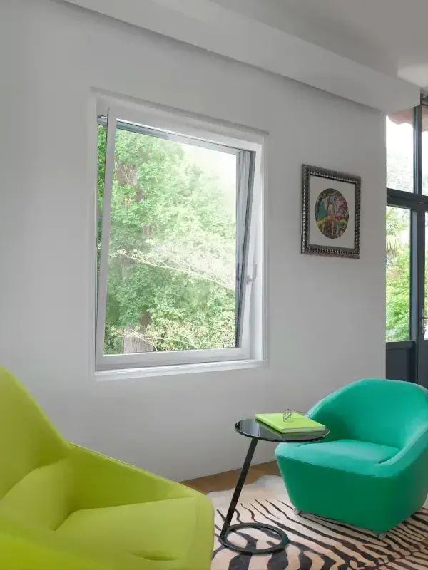 fenetre aluminium blanche