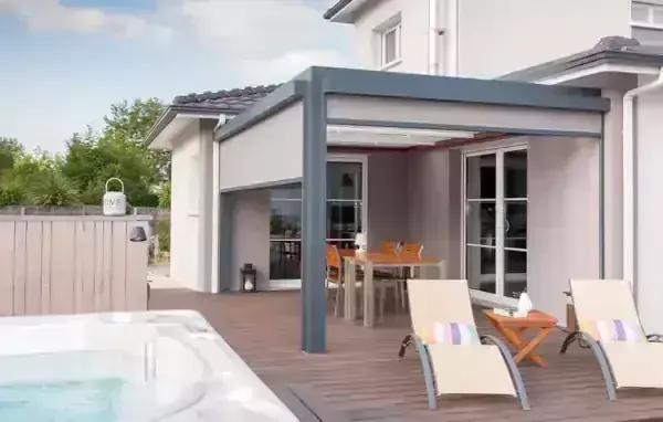 pergola lannion sur mesure terrasse