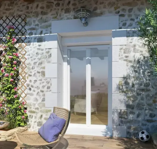 volet roulant sur porte fenêtre
