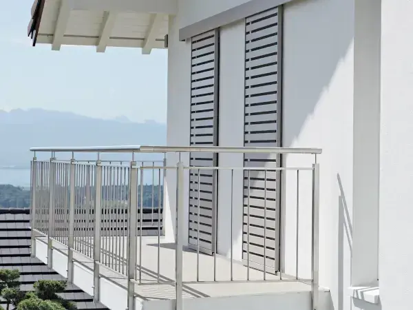 volets coulissants balcon
