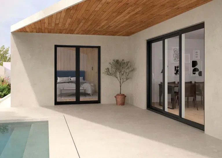 baie vitree sur mesure janneau