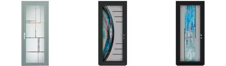 Porte d'entrée bois sur mesure