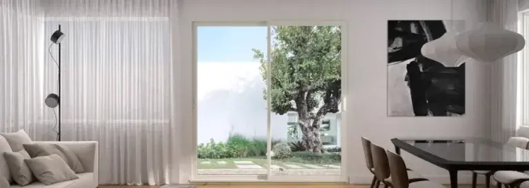 Baie vitrée sécurisée