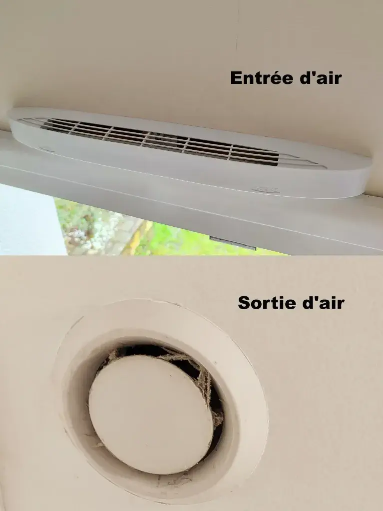 condensation fenêtre ventilation