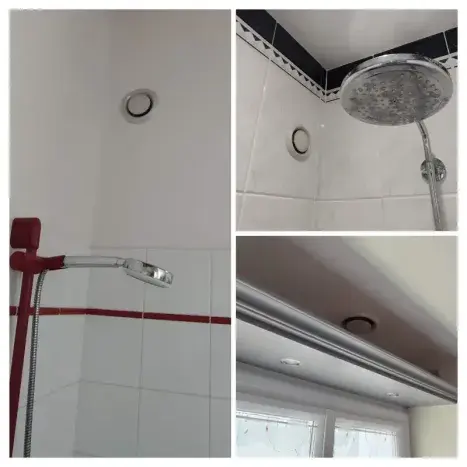 ventilation maison douche