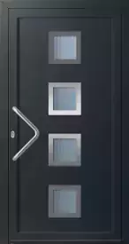 porte d'entrée maera gris anthracite